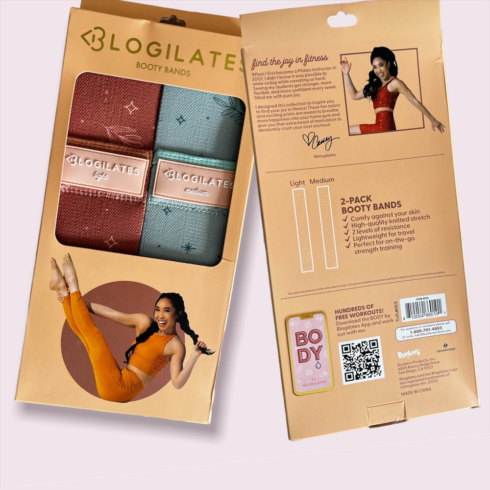 Booty bands, glute training bands, woman’s fitness bands